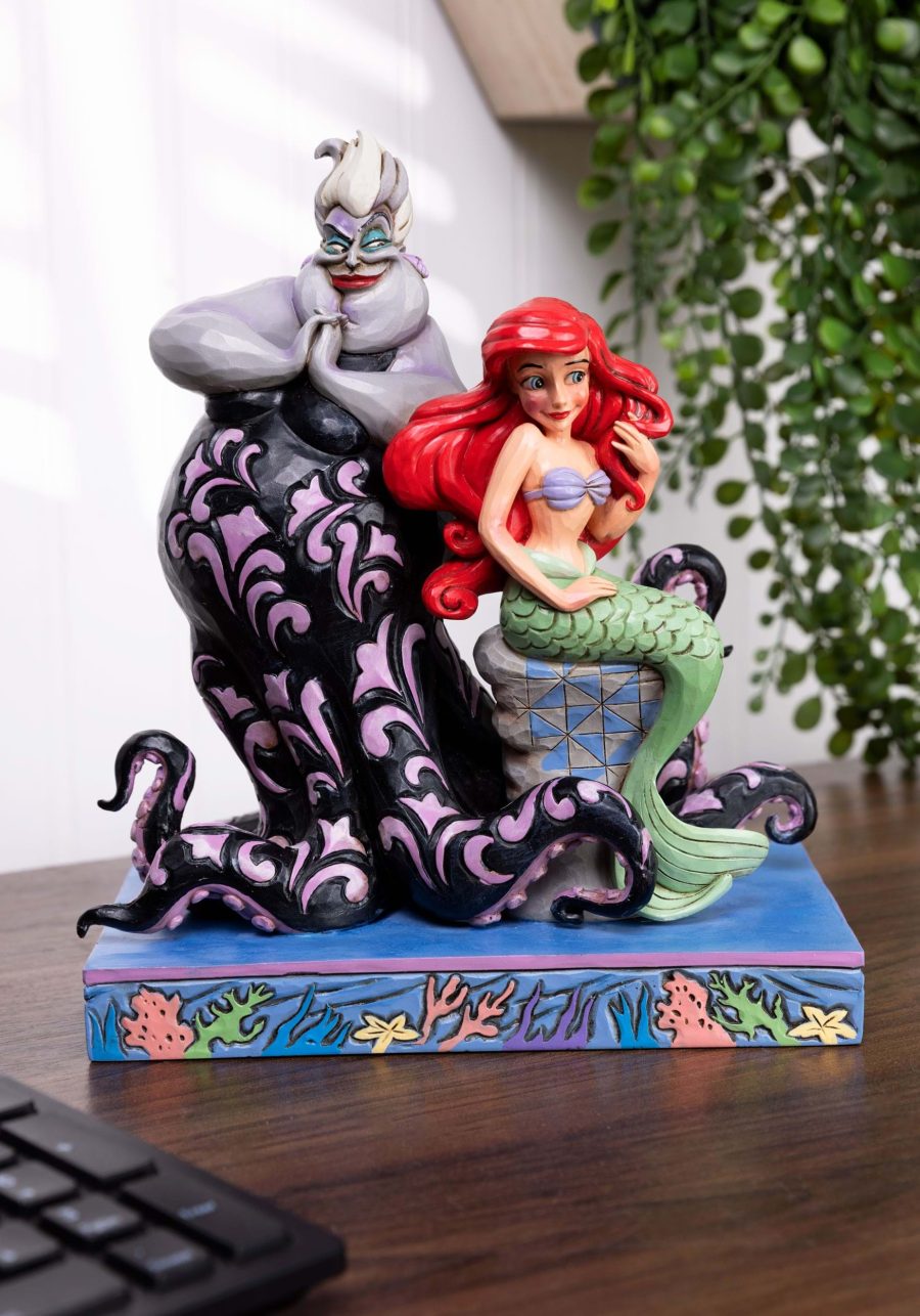 Jim Shore Disney Ariel and Ursula Statue