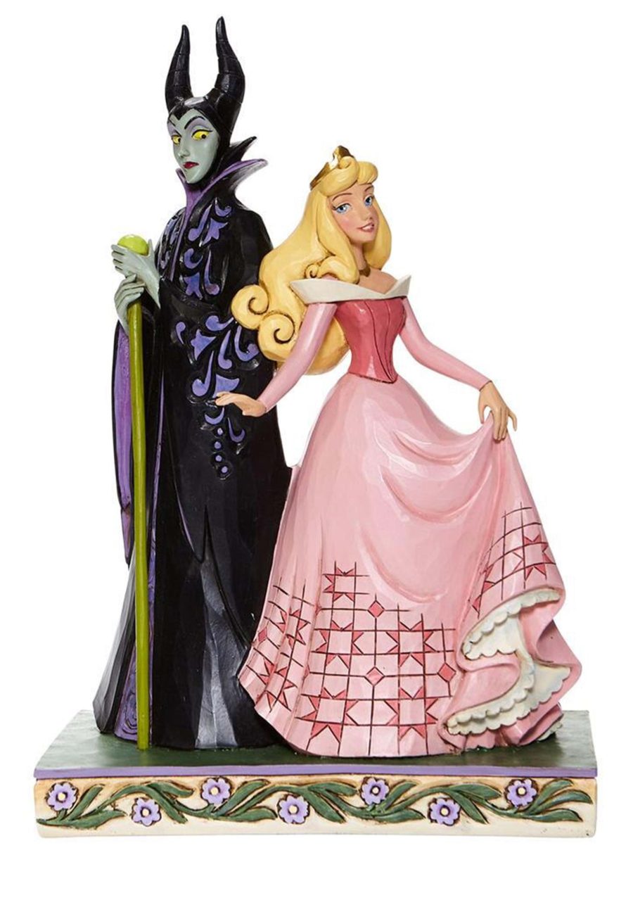 Jim Shore Maleficent & Aurora Statue