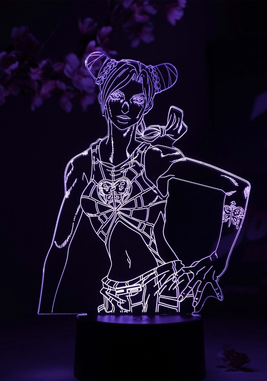 JoJo's Bizarre Adventure Jolyne Otaku Lamp