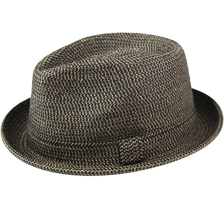 Joey Braided Fedora - Black/Brown/S