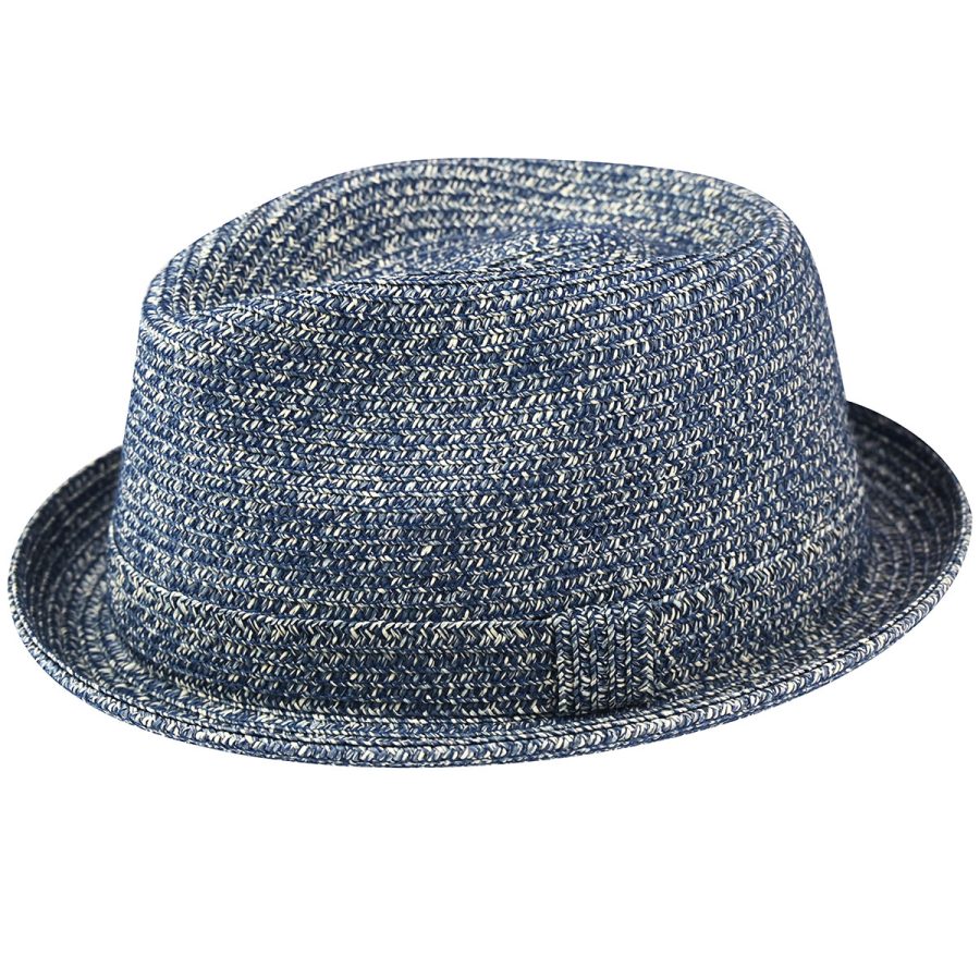 Joey Braided Fedora - Navy/M