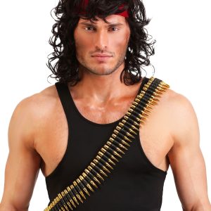 John Rambo Wig Rambo Adult