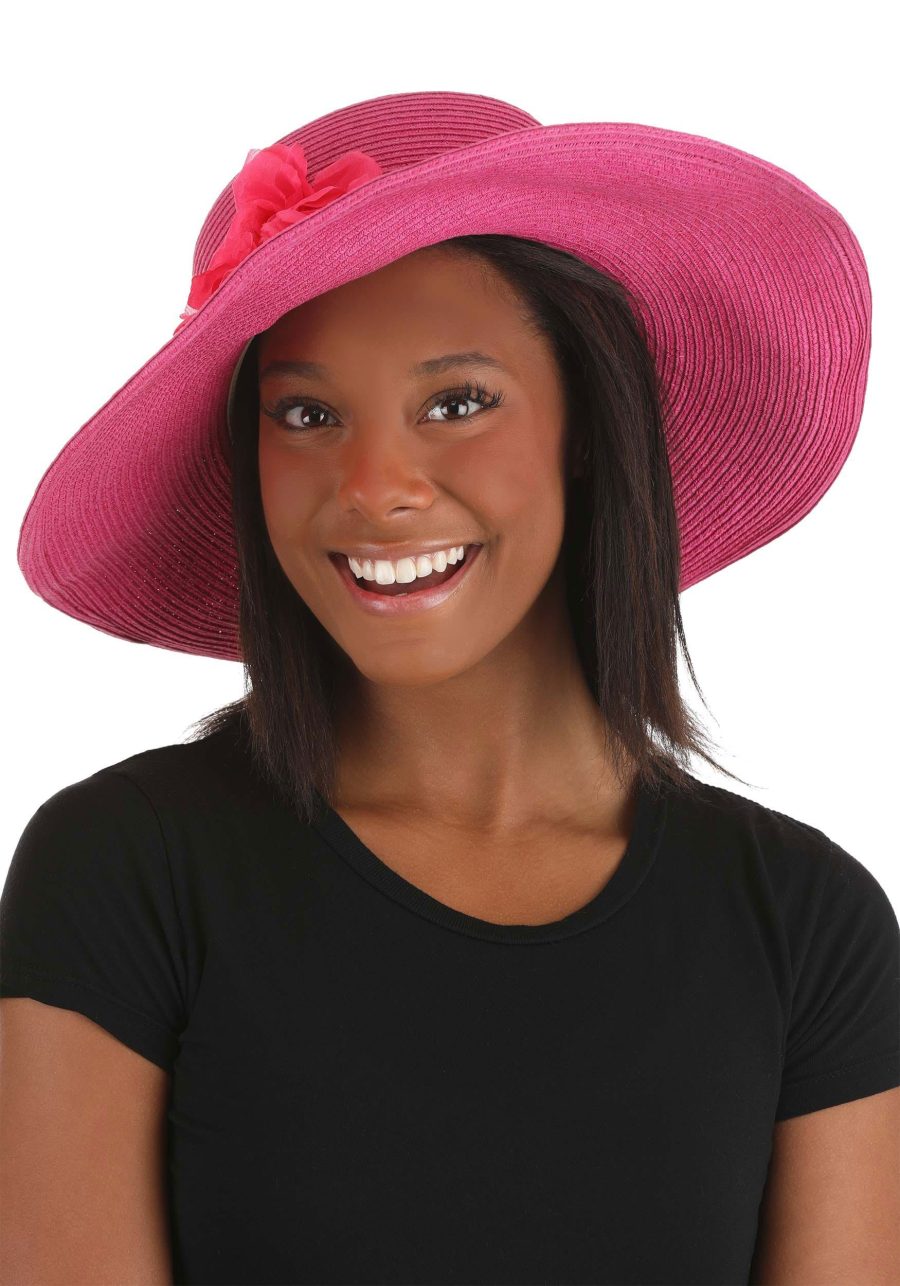 Kentucky Derby Pink Costume Hat for Women