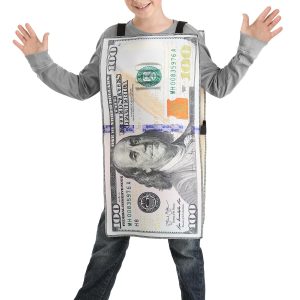 Kid's 100 Dollar Bill Costume