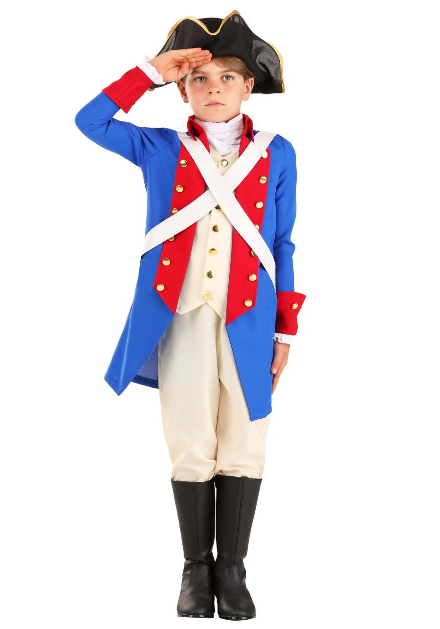 Kid's American Revolution Soldier Costume