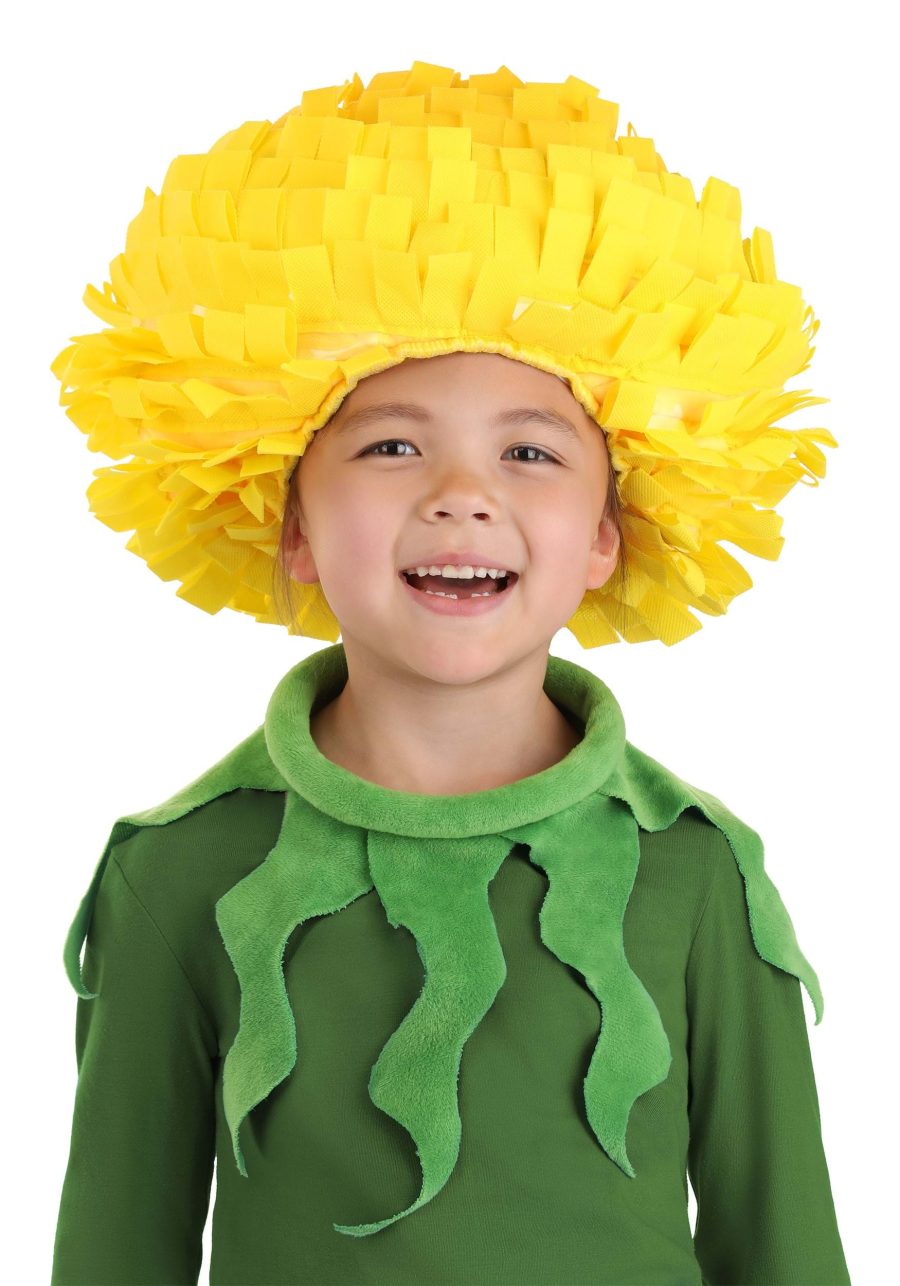 Kid's Deluxe Dandelion Flower Costume Kit