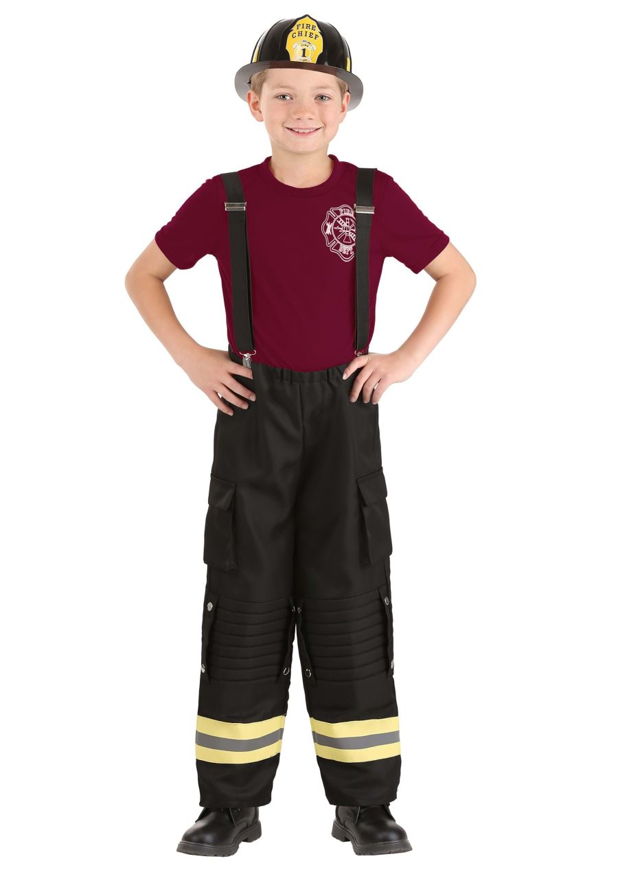 Kid's Fire Captain Costume