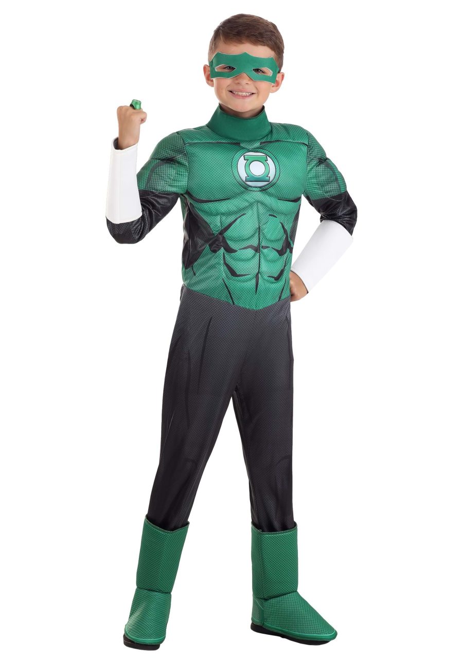 Kid's Green Lantern Deluxe Costume