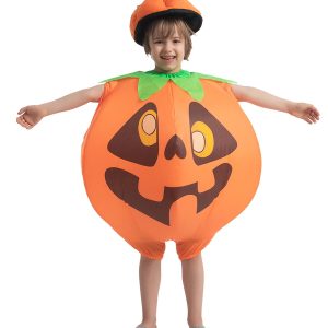 Kid's Inflatable Pumpkin Costume