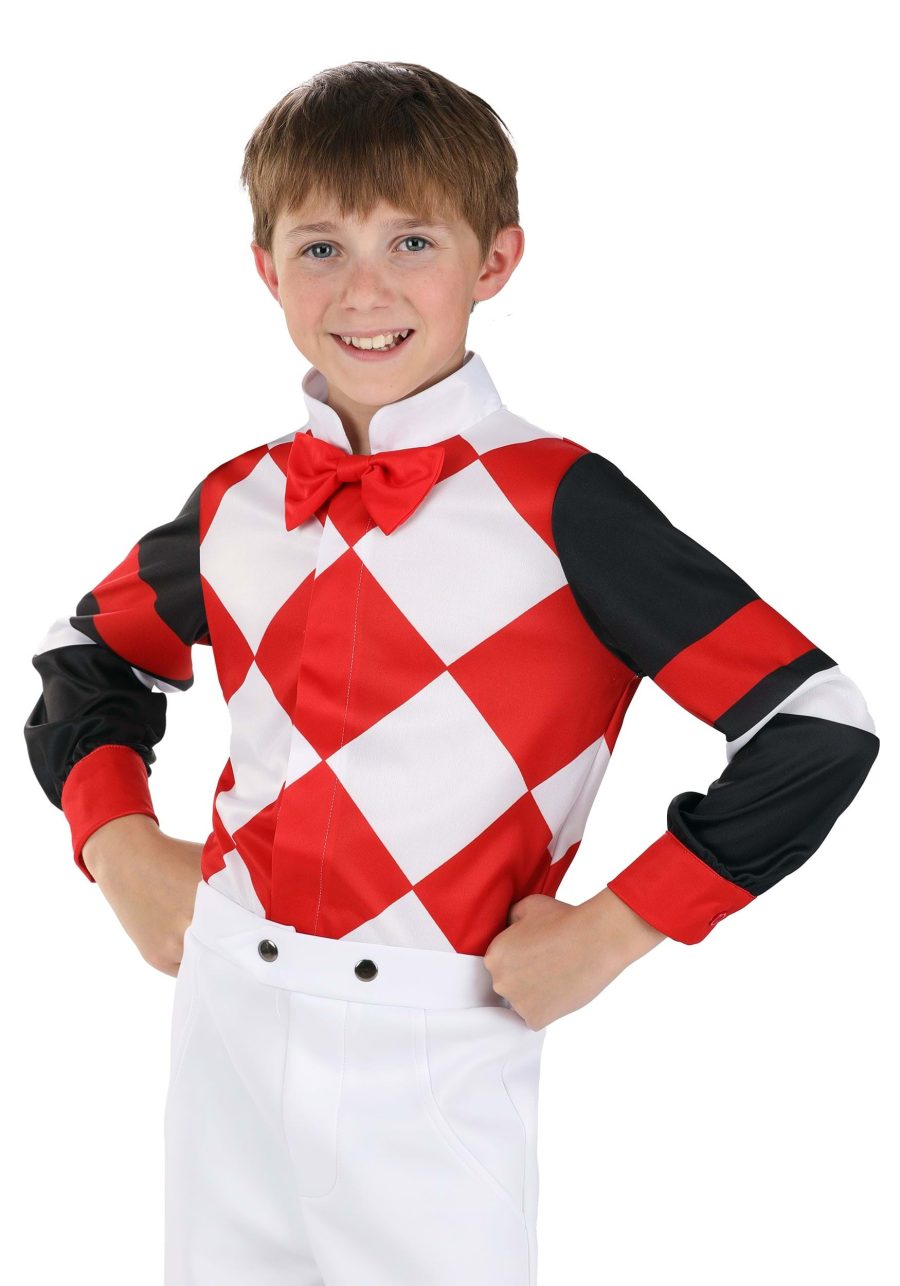 Kid's Jockey Shirt Costume