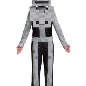 Kid's Minecraft Classic Skeleton Costume