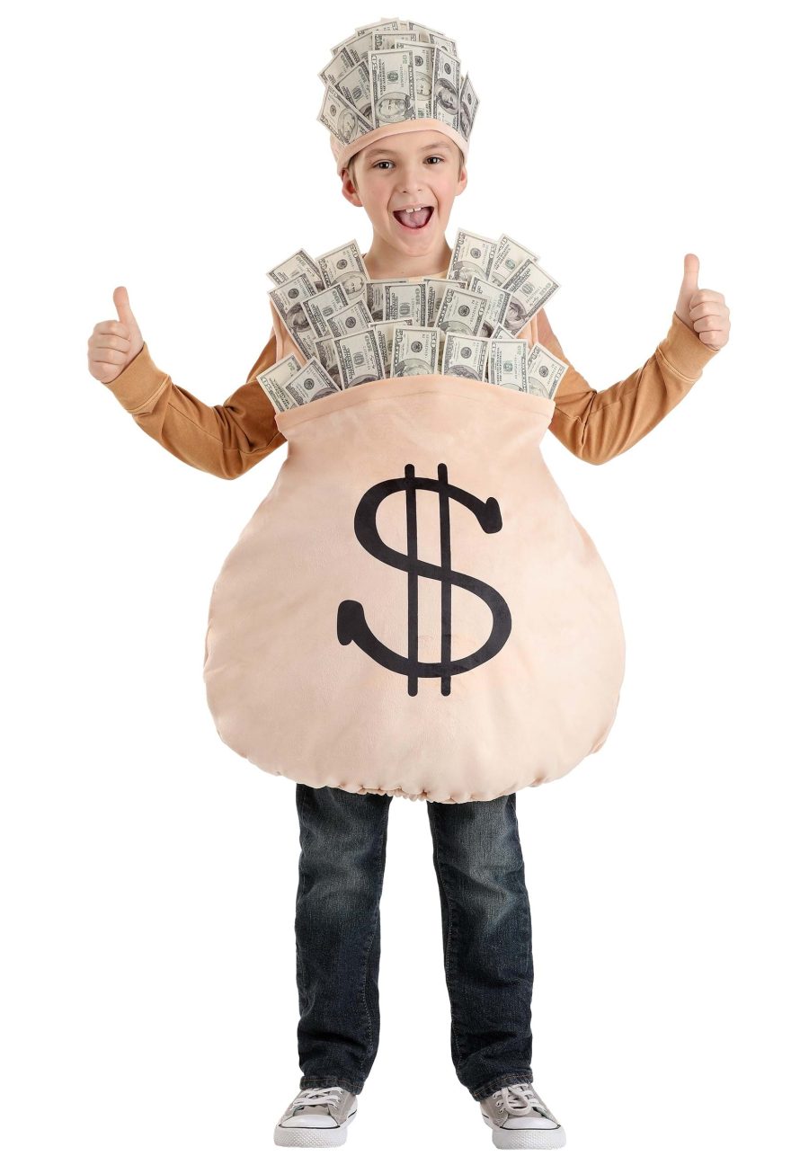 Kid's Money Bag Costume