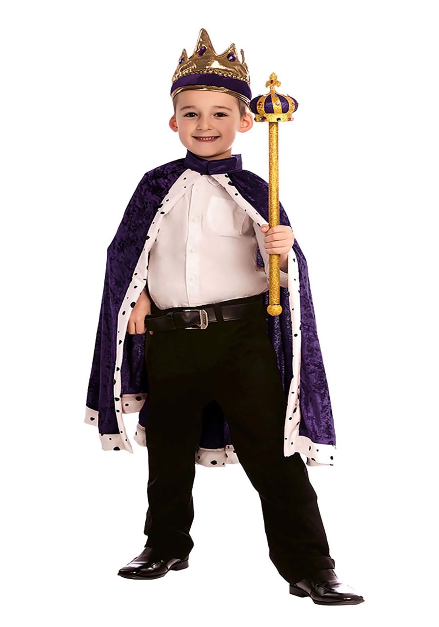 Kid's Purple King Robe