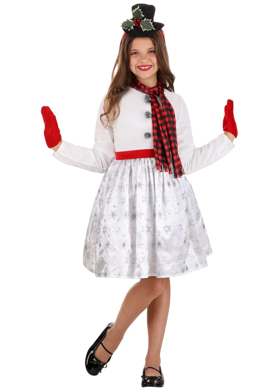 Kids Snowgirl Costume