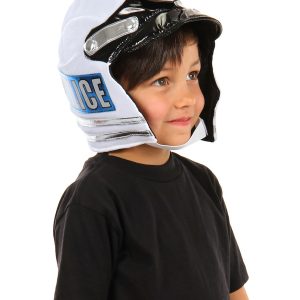 Kid's Soft Police Costume Helmet