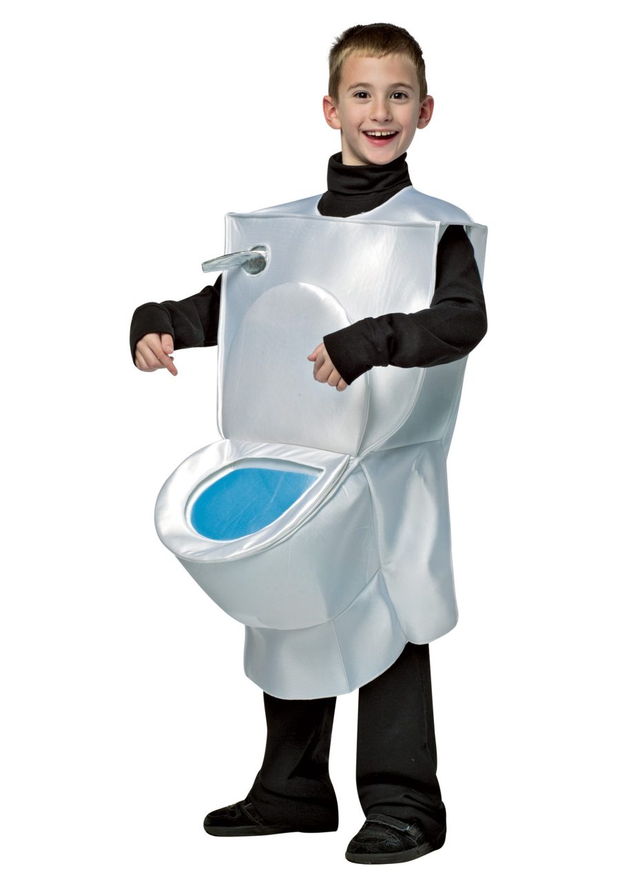 Kid's Toilet Costume