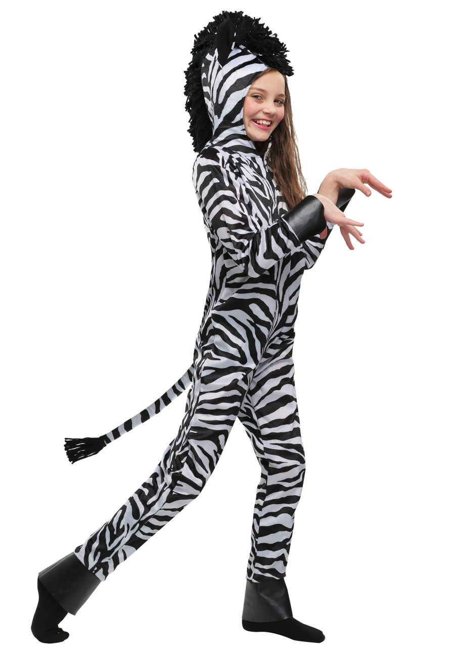 Kid's Wild Zebra Costume