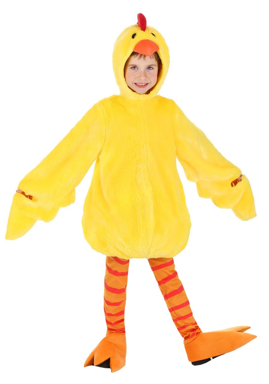 Kid's Yellow Chicken Costume