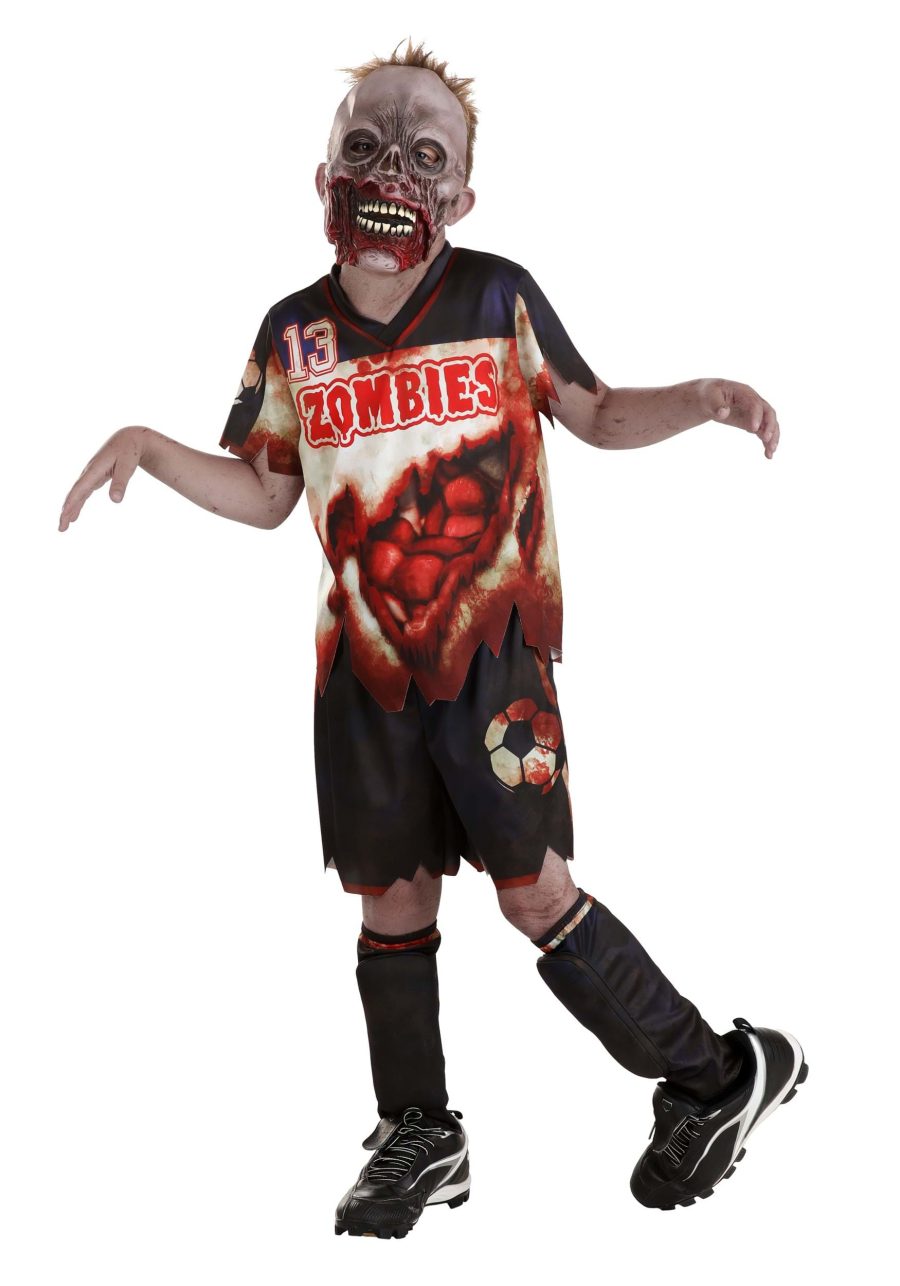 Kid's Zombie Soccer Player Costume