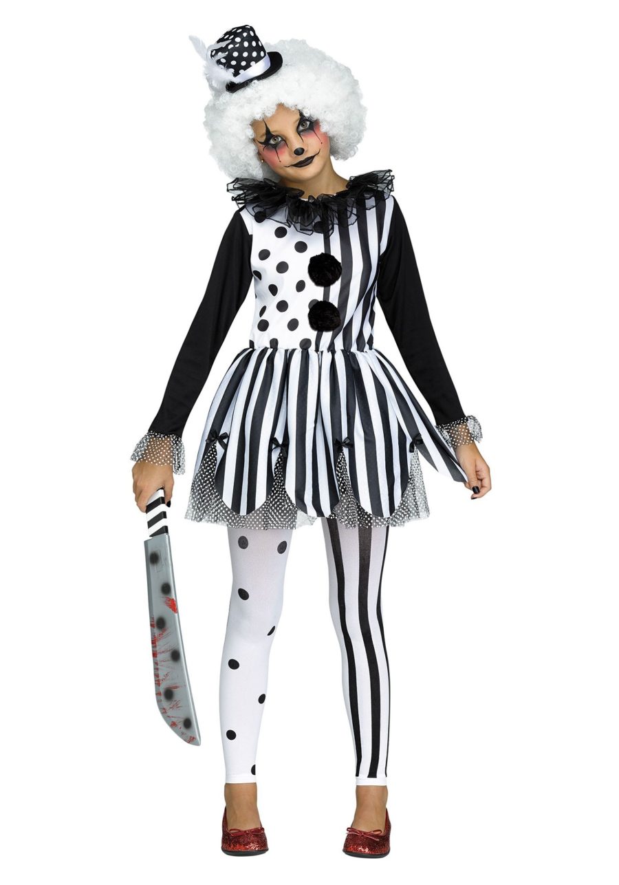 Killer Clown Girls Costume