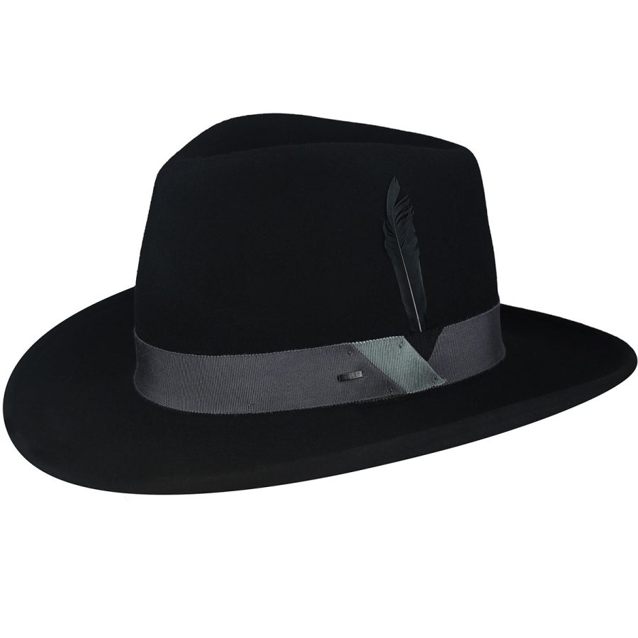 Kinns Fedora - Black / L