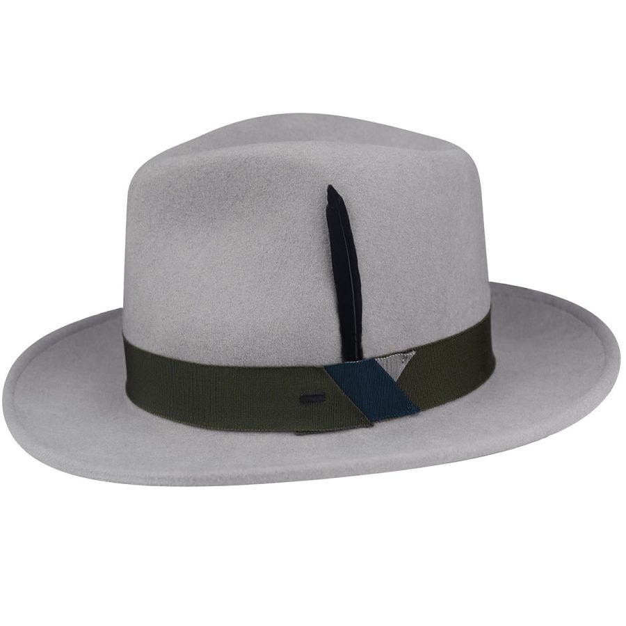 Kinns Fedora - Flint Gray / L