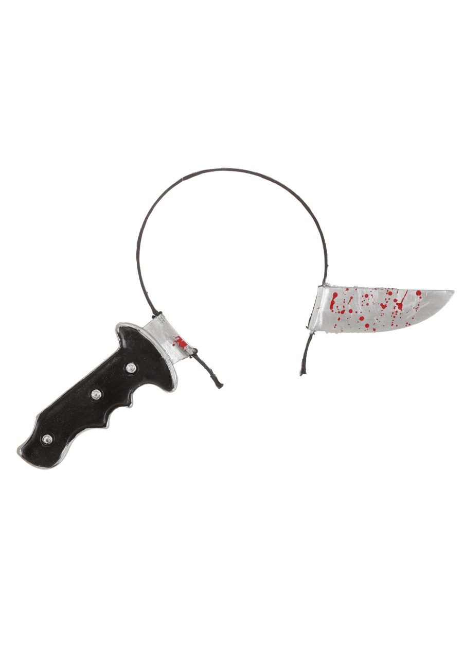 Knife Injury Costume Headband