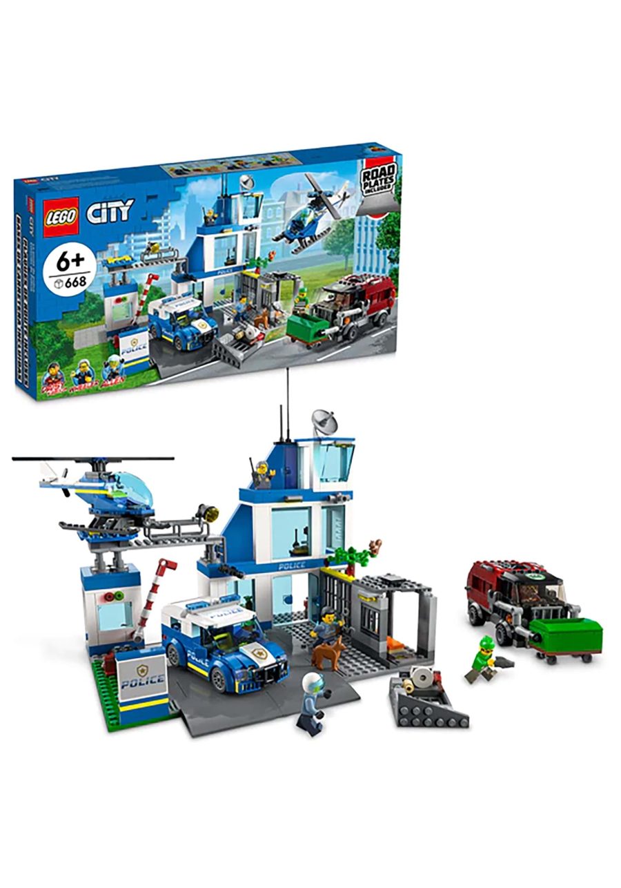 LEGO City Police Headquarters Building Set