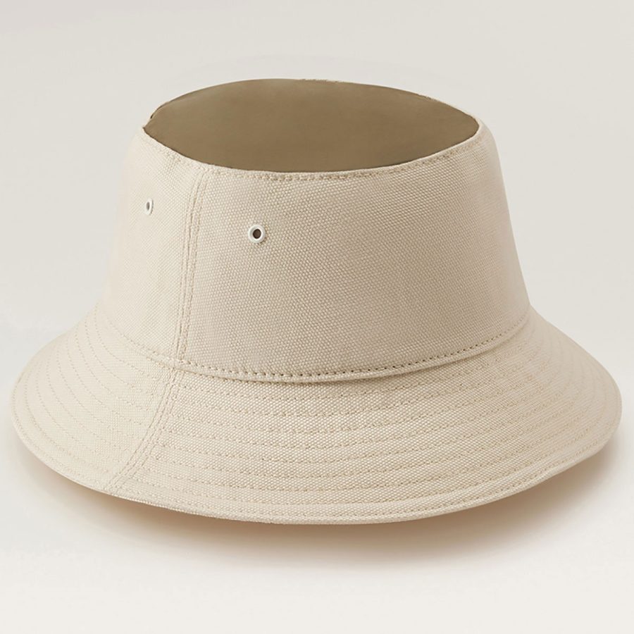 Laken Bucket - Natural/Sage / L