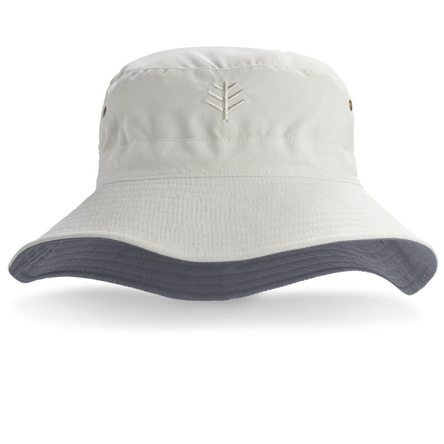 Landon Reversible Bucket Hat - White/Carbon / L/XL