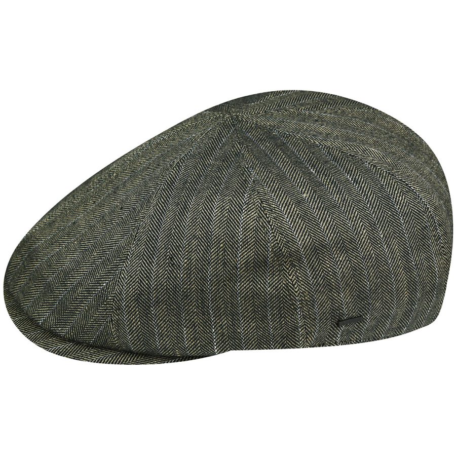 Leif Cap - Beige Stripe / S