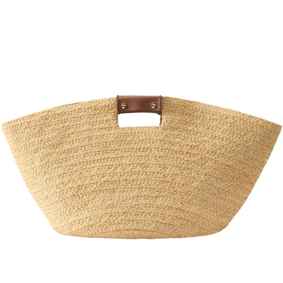 Leonor Foldable Tote - Natural/Cuoio / misc