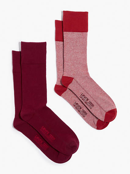 Levi's 2-Pack Multi-Stripe Socks - Men's 1