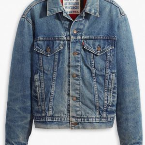 Levi's Authorized Vintage Trucker Jacket with Flannel - Women's L