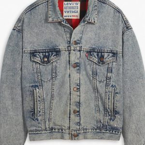 Levi's Authorized Vintage Trucker Jacket with Flannel - Women's L