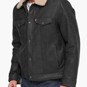 Levi's Classic Trucker Jacket with Removable Sherpa Collar - Men's 2XL