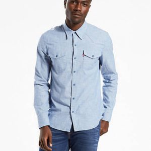 Levi's Classic Western Shirt Chambray - Men's 2XS