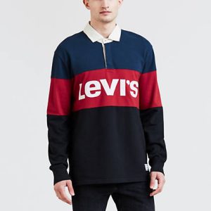 Levi's Colorblock Rugby Shirt - Men's M
