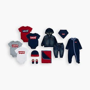 Levi's Deluxe Baby Girls Box Set 0-3M - Boys 3M