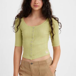 Levi's Dry Goods Pointelle Top - Women's S