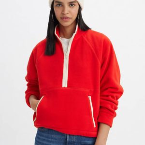 Levi's Gold Tab Summit 1/4 Zip Sweatshirt - Women's S