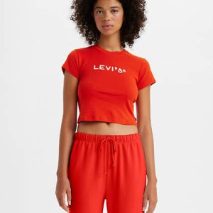 Levi's Graphic Mini Tee T-Shirt - Women's S