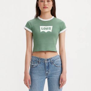 Levi's Graphic Ringer Mini T-Shirt - Women's S