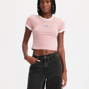 Levi's Graphic Ringer Mini T-Shirt - Women's S