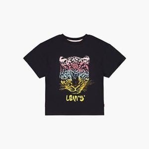 Levi's Leopard Oversized T-Shirt Big Girls 7-16 S