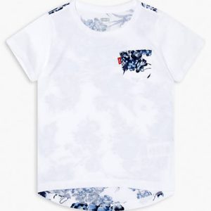 Levi's Little Girls 4-6x Print Pocket Knit Top 4