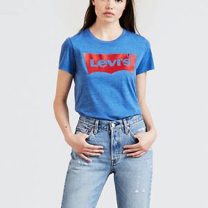 Levi's Logo Perfect Tee Shirt T-Shirt - Women's S