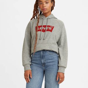 Levi's Logo Sport Hoodie - Women's S