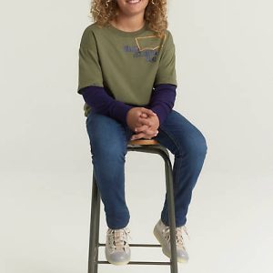 Levi's Long Sleeve 2FER T-Shirt Big Boys 8-20 S