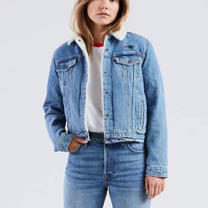 Levi's NFL Sherpa Trucker Jacket - Women's XS